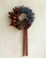 Preserved Lavender and Holly Oak Wreath