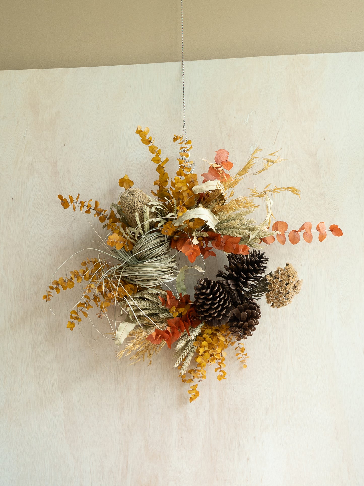 Preserved Autumn Wreath