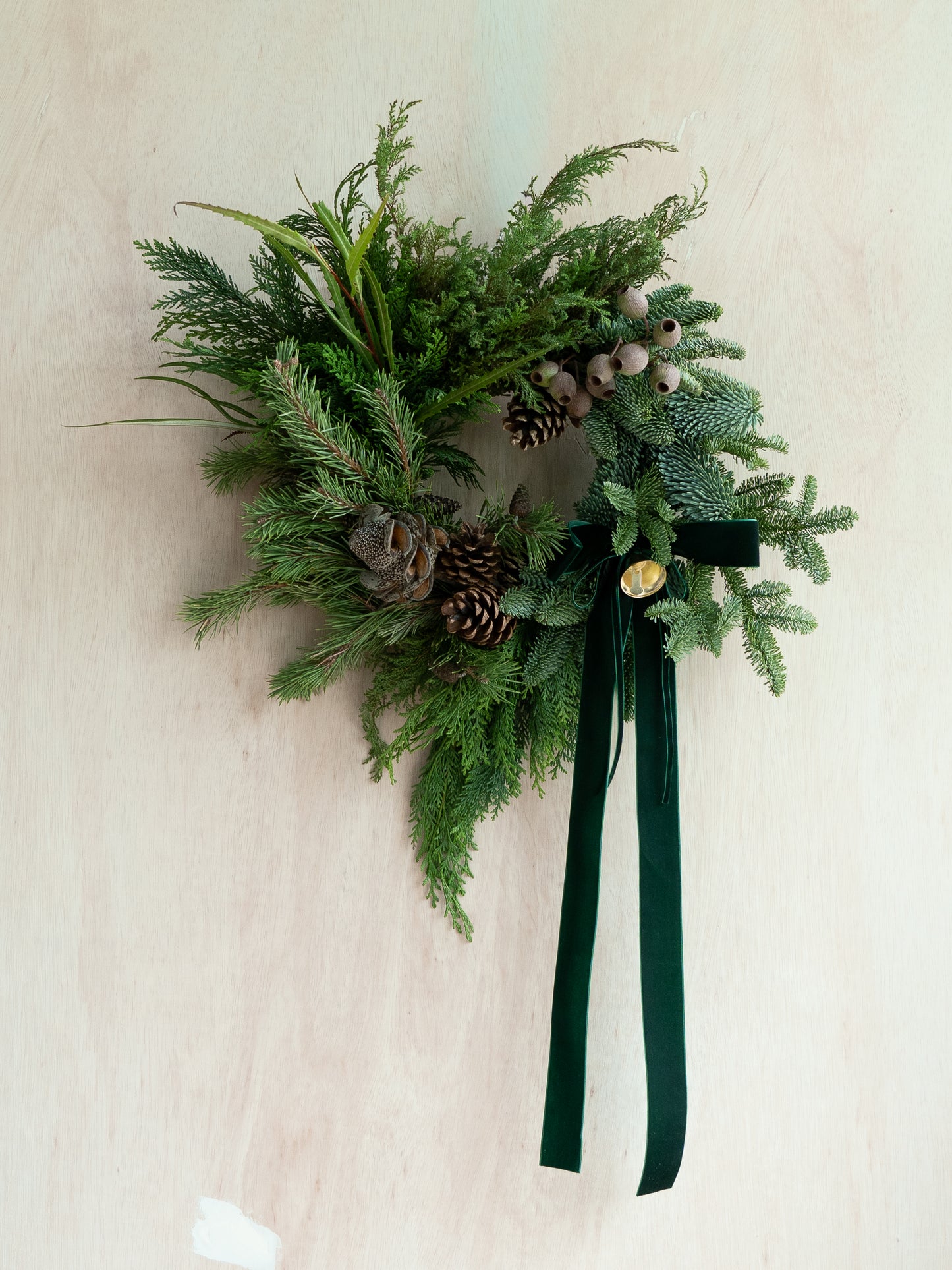 Green Seasonal Pine Wreath
